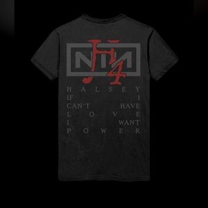 Nine Inch Nails X Halsey | Limited Edition Collaboration T Shirt